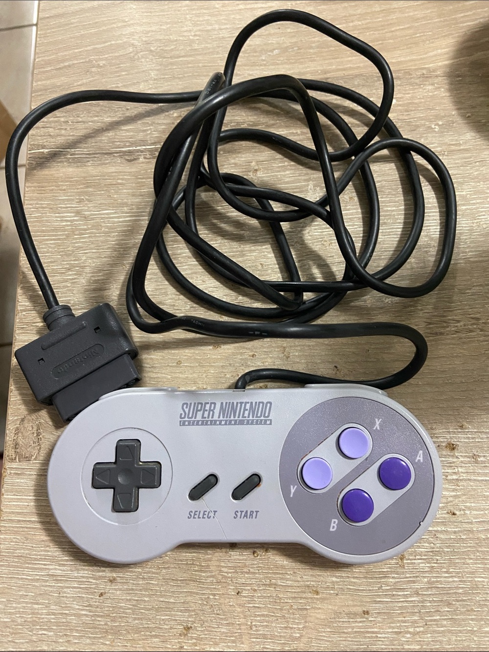 Super Nintendo SNES Original Controller SNS-005 Authentic OEM